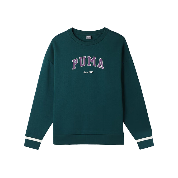 Женское худи PUMA (зеленое)