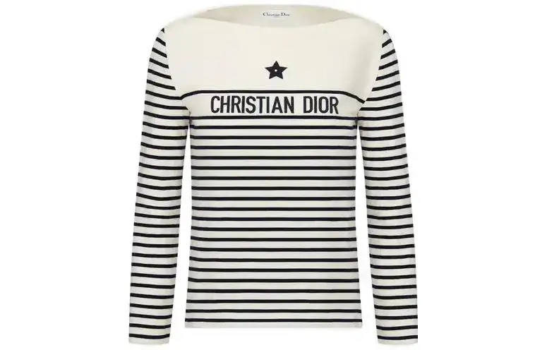 DIOR SS23 T Shirt Women's Marine Blue