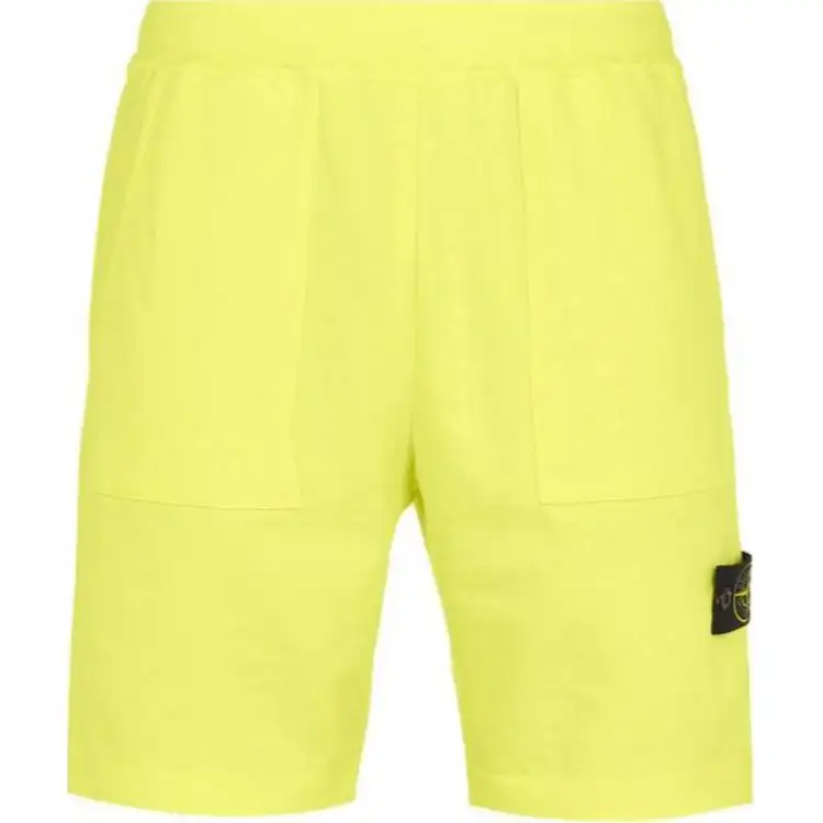 STONE ISLAND Casual Shorts Men's Yellow