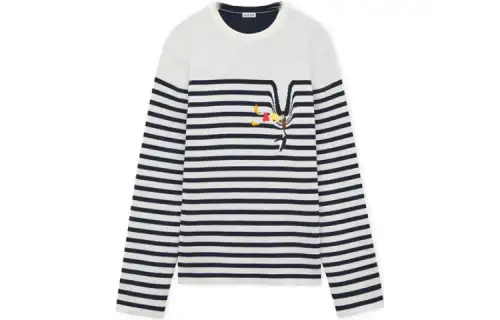 LOEWE Sweater Women's Blue White