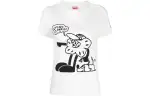 KENZO T Shirts Women's White Crew Neck Moderate Straight Fit