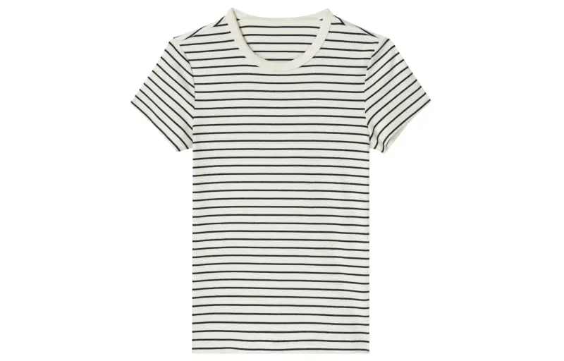 UNIQLO T Shirts Women's Ivory Crew Neck Moderate Other