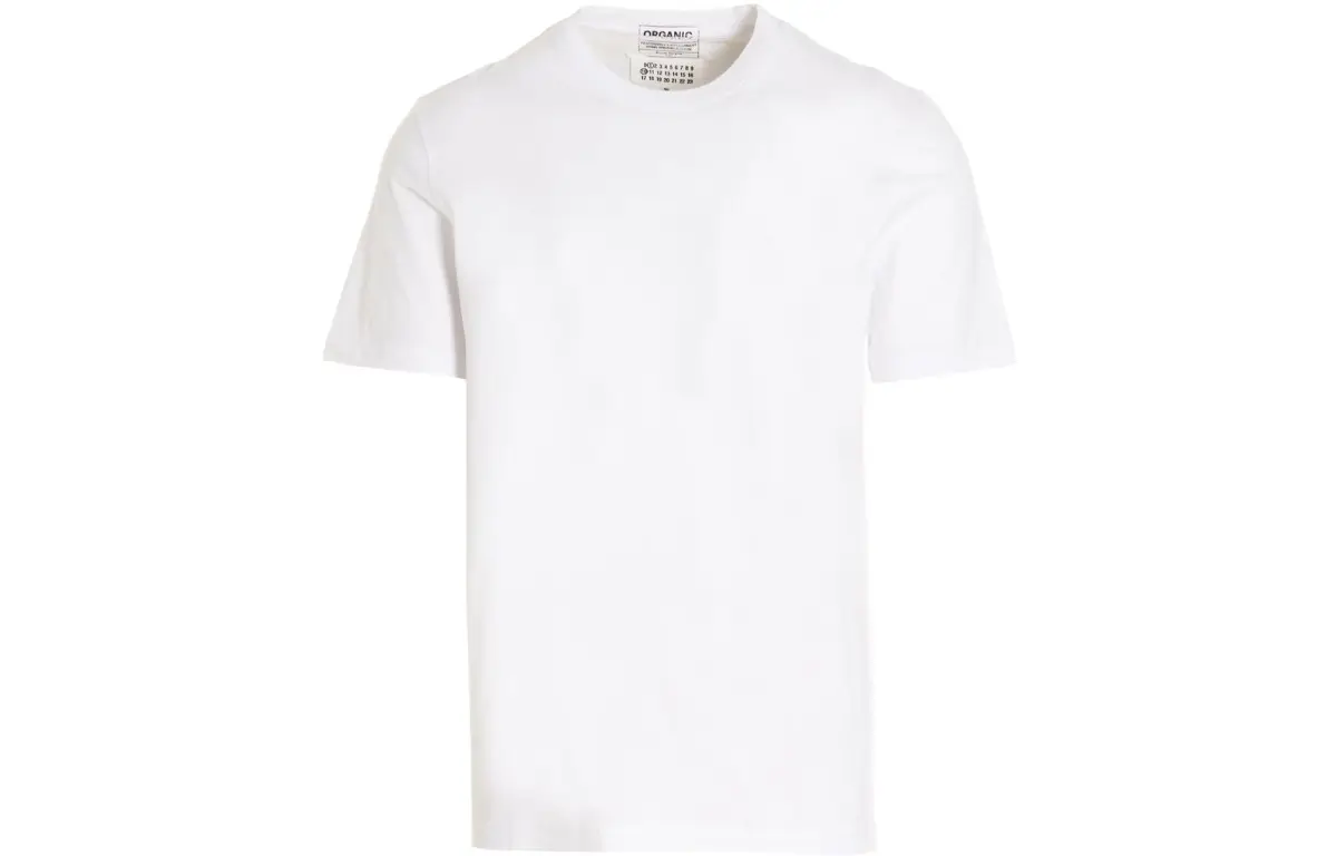 Maison Margiela Set Of Three Crewneck Straight Hem T Shirts