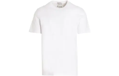Maison Margiela Set Of Three Crewneck Straight Hem T Shirts