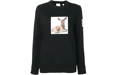 Burberry Sweatshirt Women's Black