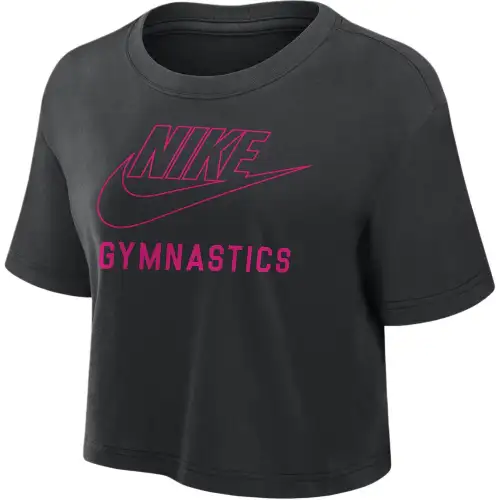 Nike Swoosh Women's Gymnastics Cropped T Shirt
