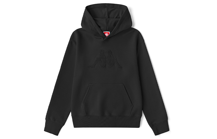 Женское худи Kappa Logo (черное)
