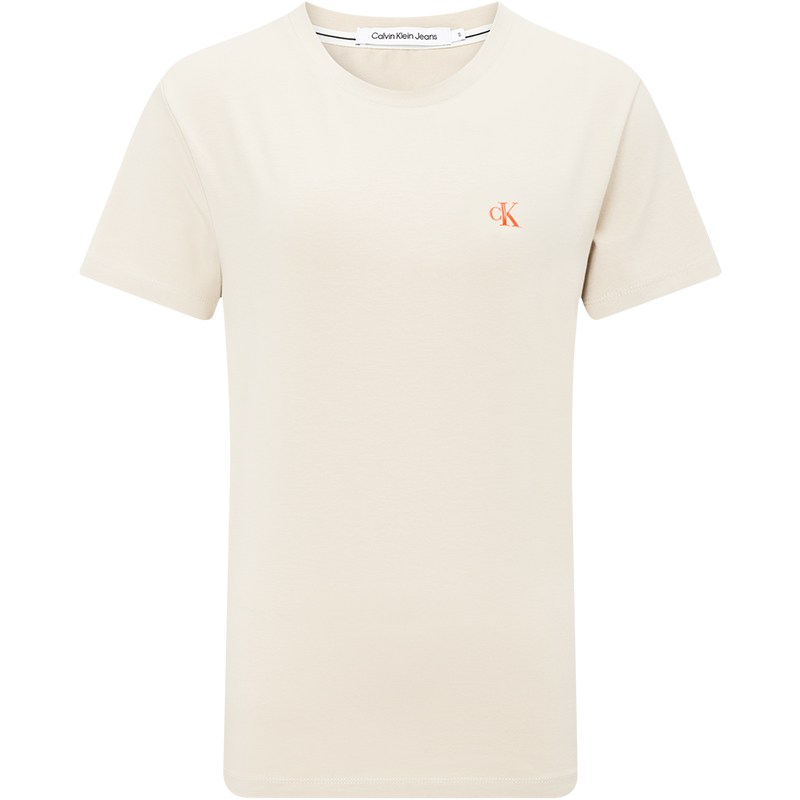 Женская футболка CALVIN KLEIN (бежевая)