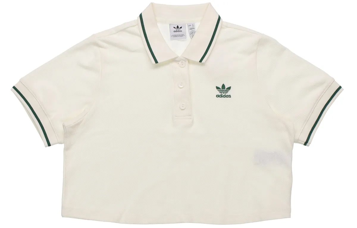 Adidas Originals Polo Shirt Women's Jade White