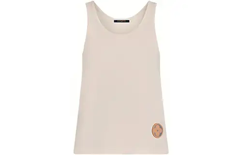 LOUIS VUITTON Tank Top Women's Beige