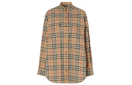 Burberry Vintage Check Oversized Shirt
