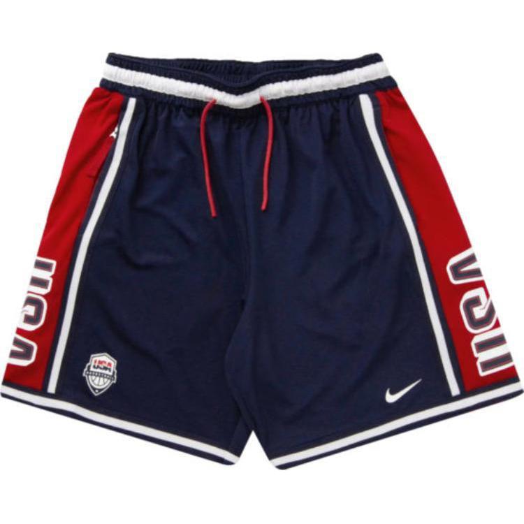 Nike Basketball sports white trousers, USA, loose fit, absorbs sweat and smell