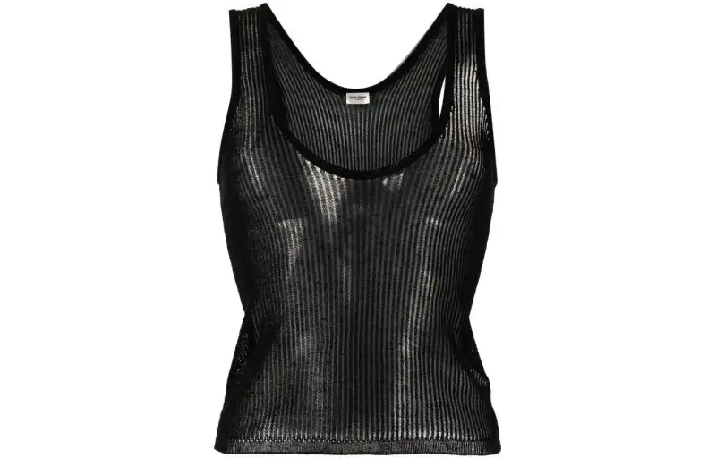 SAINT LAURENT Tank Top Women's Black