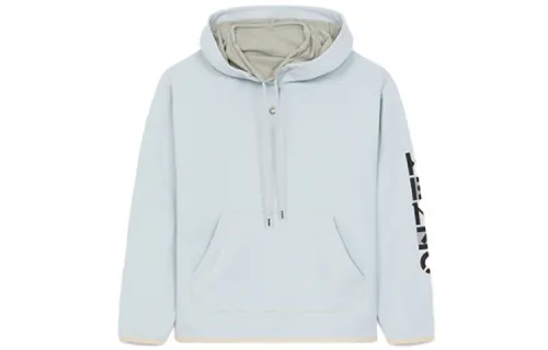 KENZO Sweatshirts Women's Cyan Hooded Moderate Regular