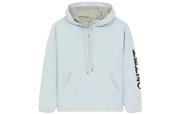 KENZO Sweatshirts Women's Cyan Hooded Moderate Regular