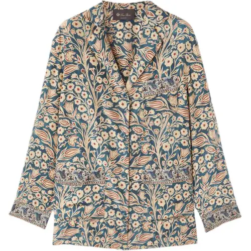 Loro Piana SS24 Shirt Women's Dark Turquoise