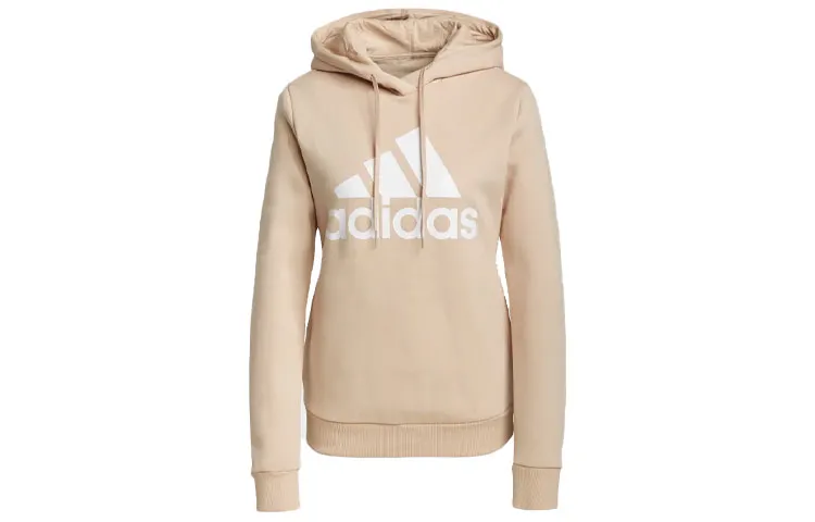 Adidas Sweatshirts Women's Flesh Hooded Moderate Regular