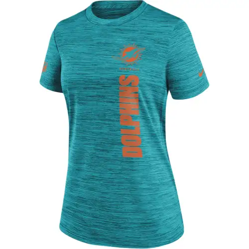 Nike Miami Dolphins Velocity Women's Nike Dri FIT Nfl T Shirt