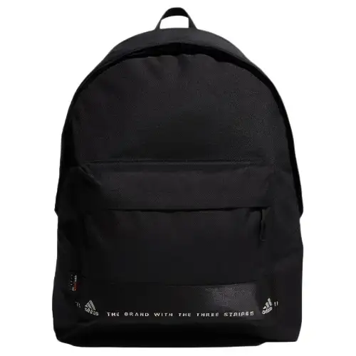 Adidas Polyester Backpack Unisex Pure Black