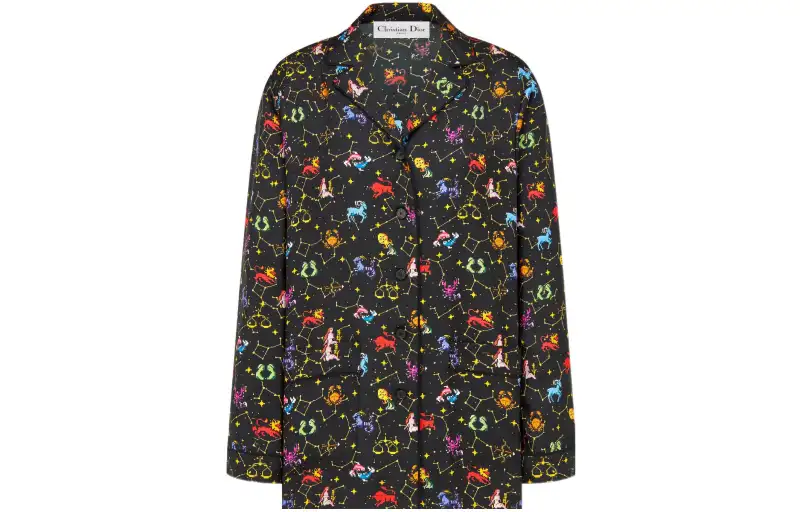 Dior 10's Zodiac Pixel shirt