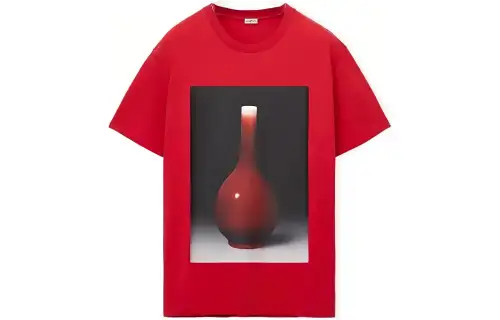 LOEWE SS23 T Shirts Women's Red Crew Neck