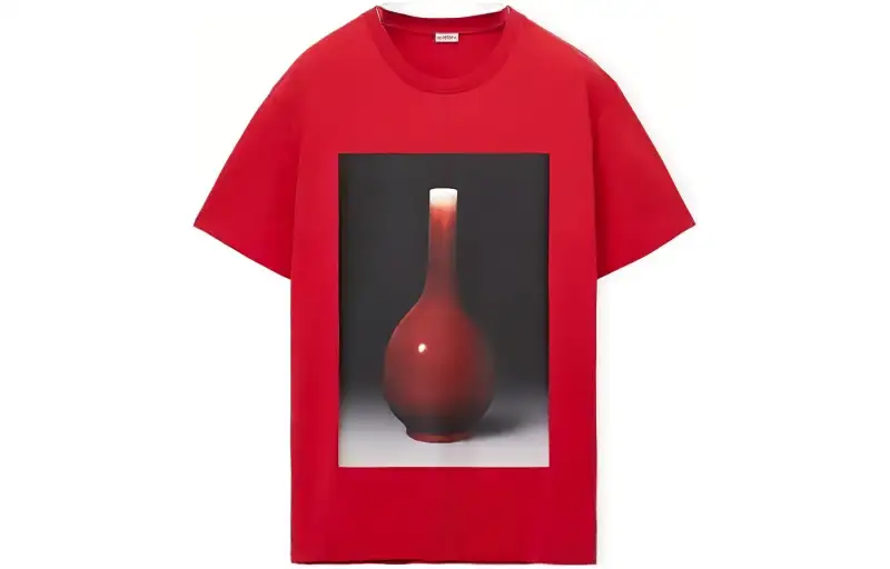LOEWE SS23 T Shirts Women's Red Crew Neck