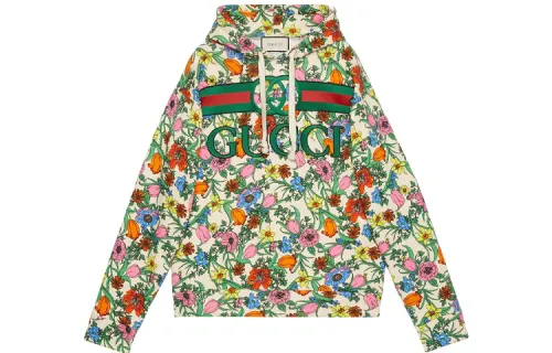 GUCCI Sweatshirts Women's Multicolor Hooded Moderate Regular