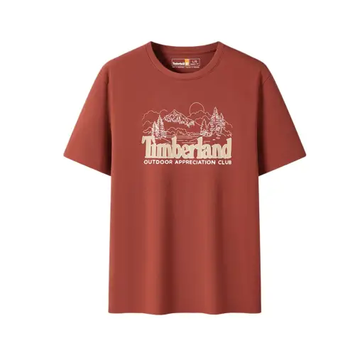 Timberland T Shirt Men's EOD Red