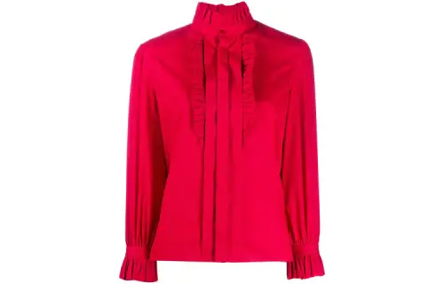 SAINT LAURENT Shirt Women's Red