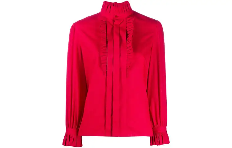 SAINT LAURENT Shirt Women's Red