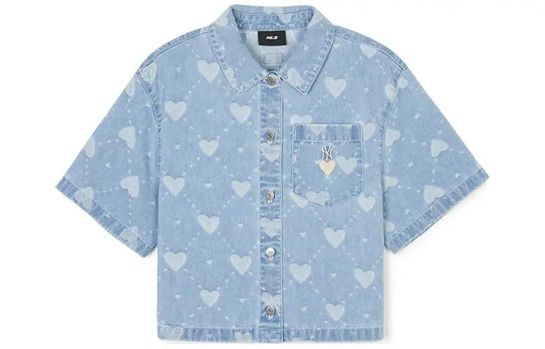 MLB SS24 Shirt Women's Light Blue