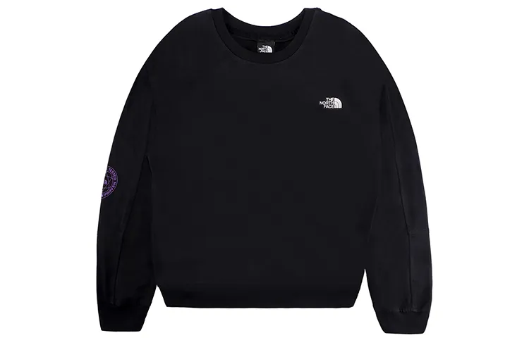 THE NORTH FACE Sweatshirts Women's Black Crew Neck Moderate Regular