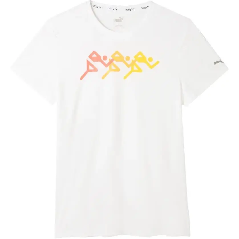 PUMA T-Shirts Women's White Crew Neck Moderate Other