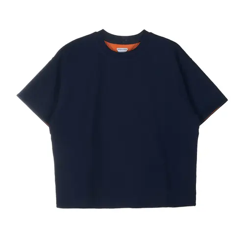 Bottega Veneta T Shirts Women's Blue Crew Neck Moderate Straight Fit