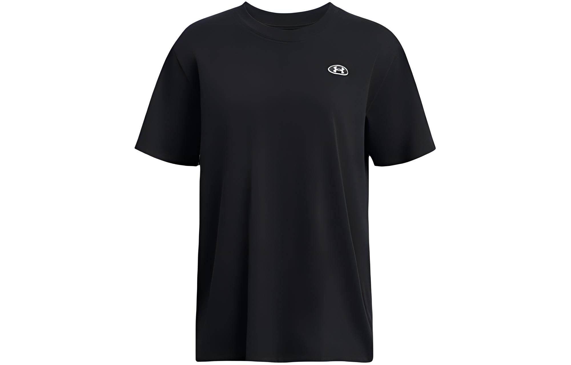 Женская футболка Under Armour logo (черная)