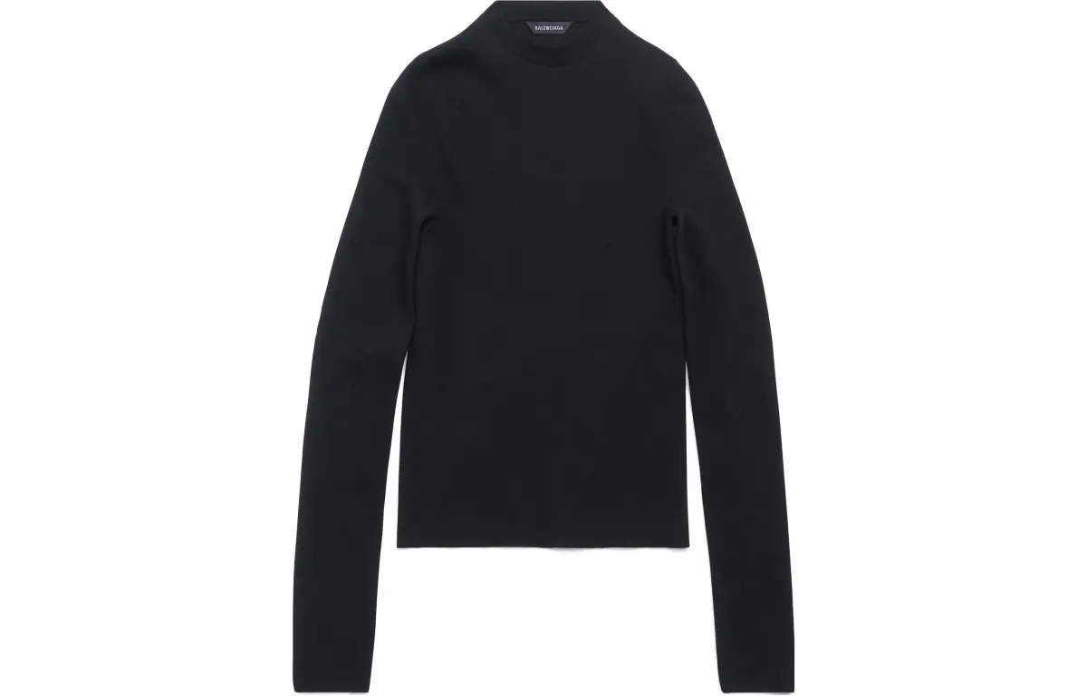 Balenciaga Twisted Knit Top