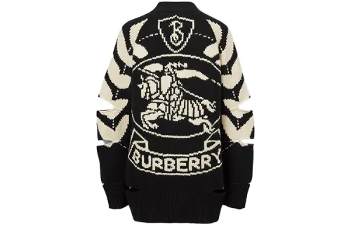 Burberry Loose Fit Knitwear Women's Black
