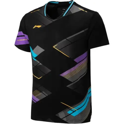 Li Ning Badminton Collection Badminton Jersey Unisex Black
