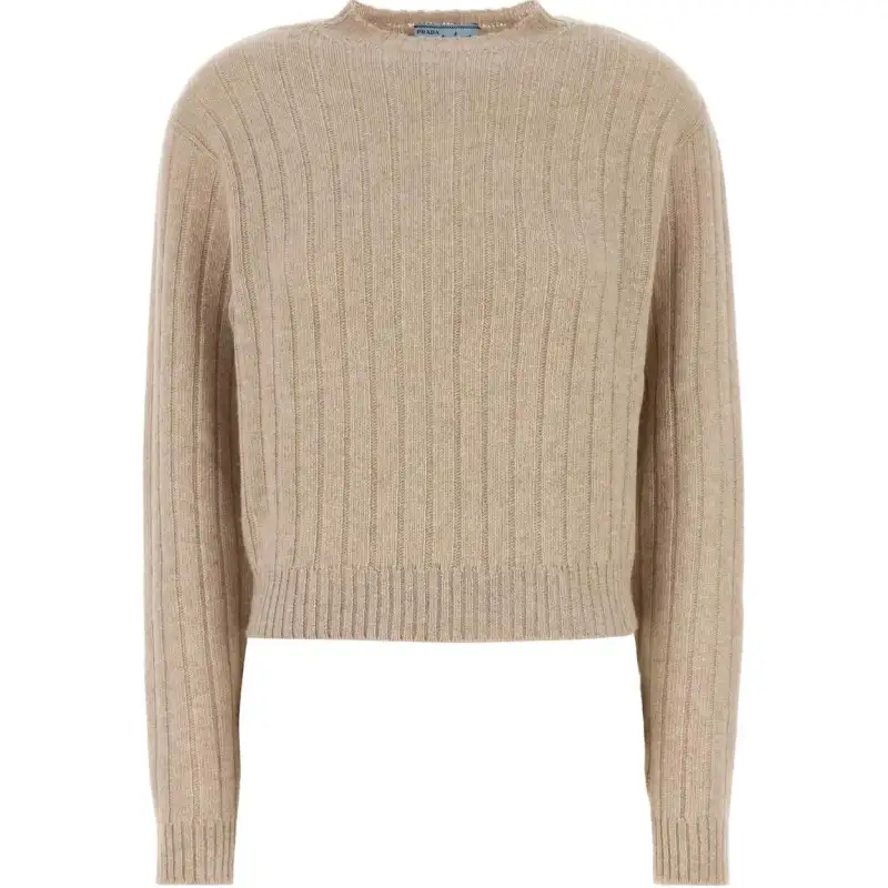 PRADA Crewneck Knitted Sweater