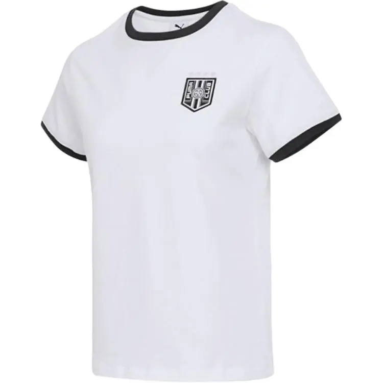 PUMA Club T Shirt Women's White