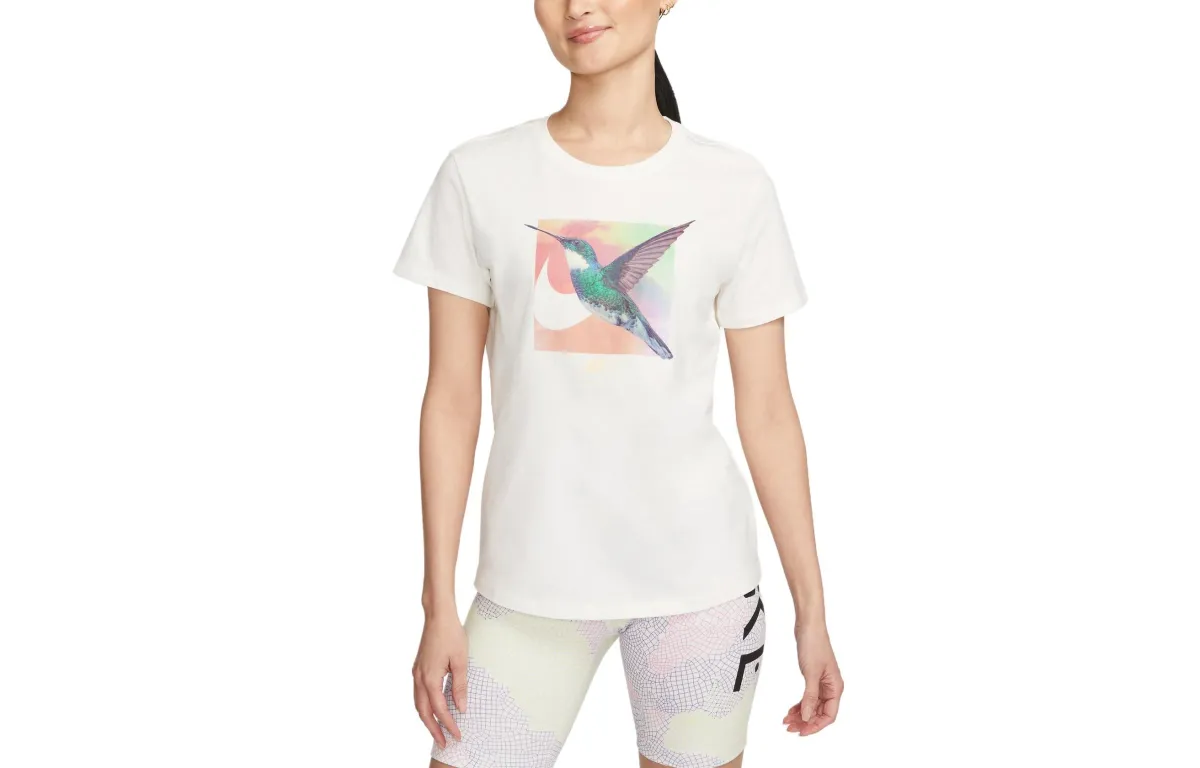 Nike T Shirt Women's Sail White