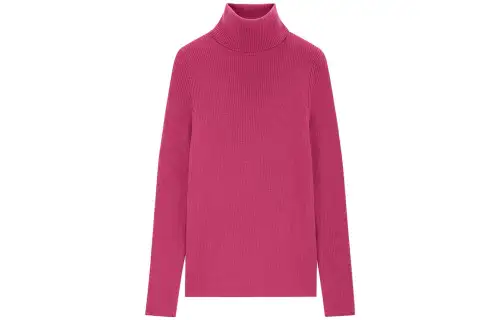 UNIQLO Sweaters Women's Peach Pink Turtleneck Moderate Other