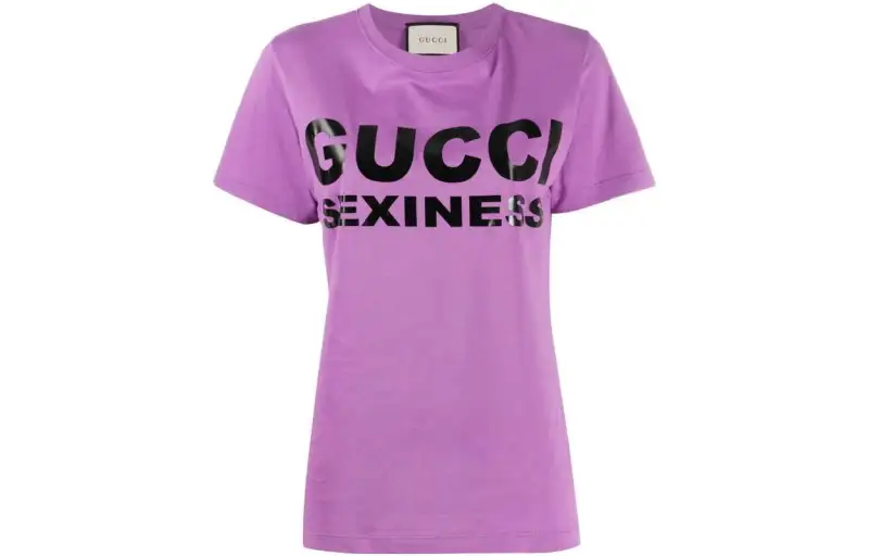 GUCCI SS23 Regular T Shirt Women's Purple