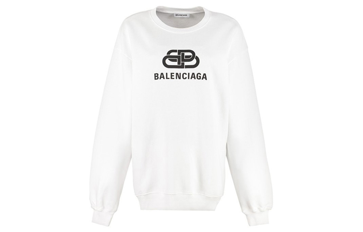 Женское худи Balenciaga SS21 (белое)