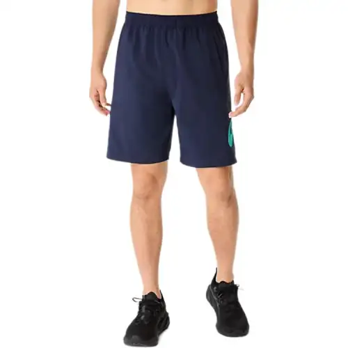 Asics Casual Shorts Men's Sea Blue