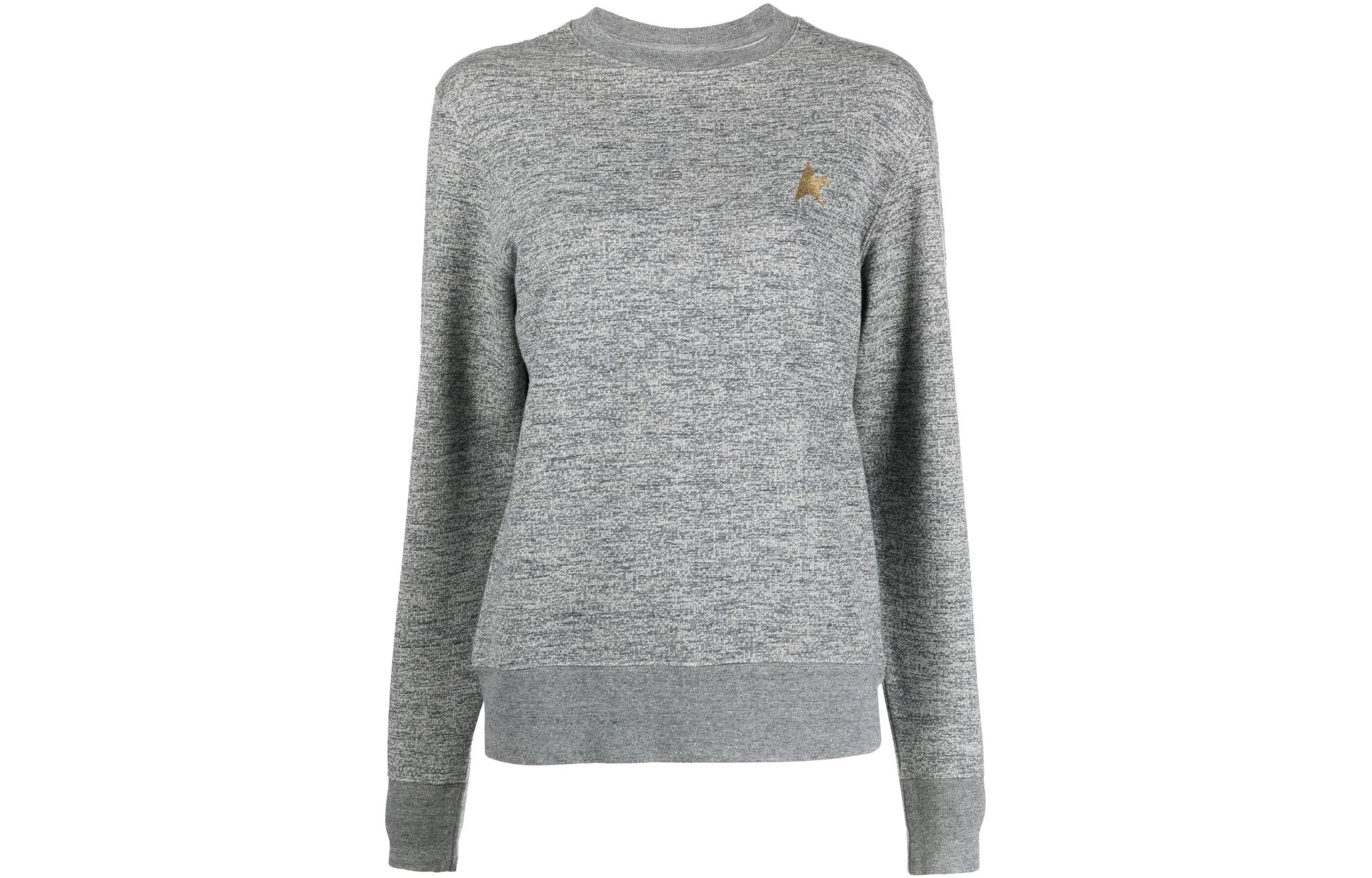 Женский свитшот Golden Goose (серый)