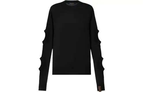 LOUIS VUITTON Cut Out Sleeve Pullover