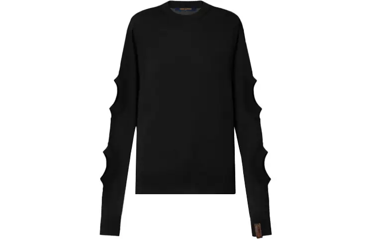 LOUIS VUITTON Cut Out Sleeve Pullover