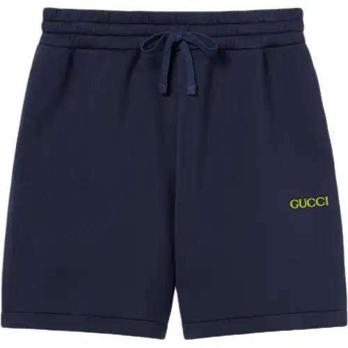 GUCCI Jersey Shorts With Patch