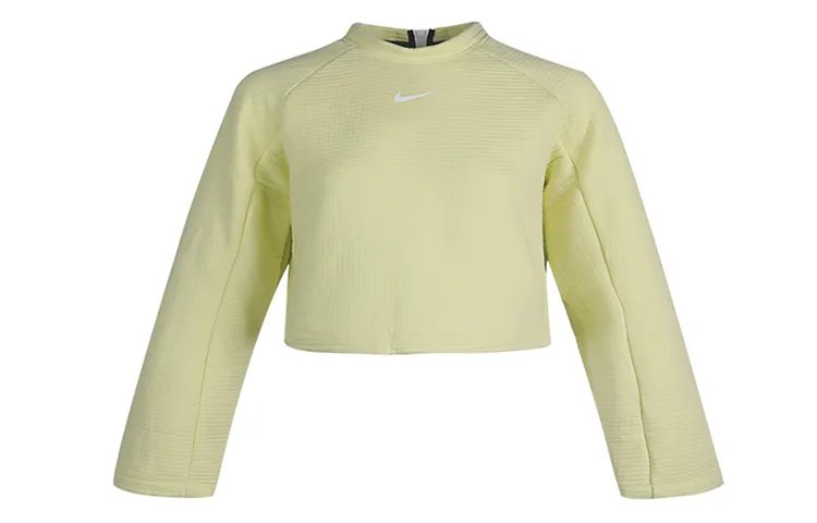 Nike Sweatshirts Women's Active Orange Cyan Crew Neck Moderate Regular